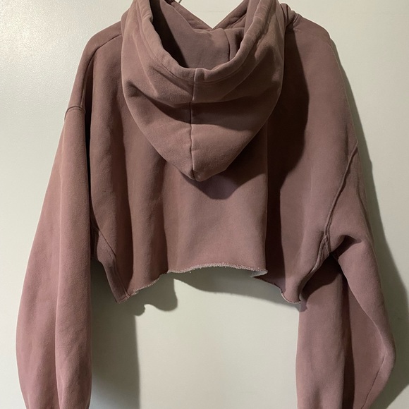 Tna cozy fleece cropped hoodie - Picture 2 of 8